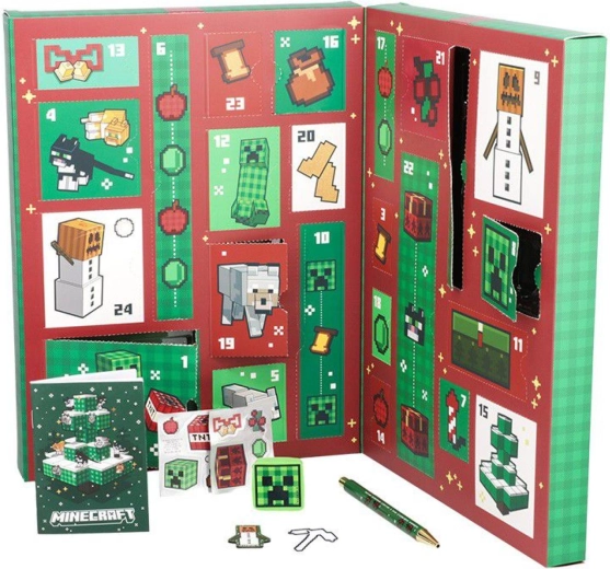 Minecraft-Papierwaren-Adventskalender