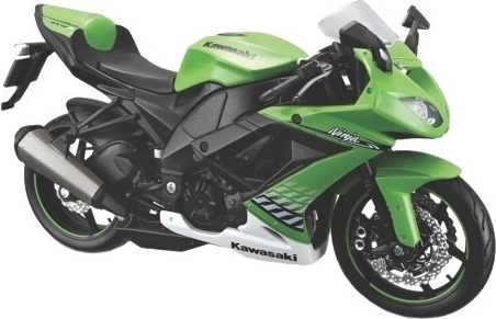 Maisto Motorrad Kawasaki Ninja ZX-10R mit Ständer 1:12
