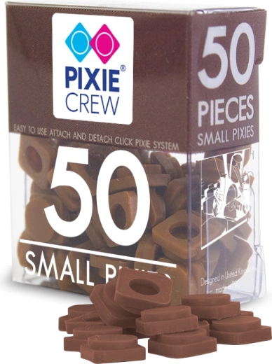 Pixie Crew kleine Silikon-Pixel braun
