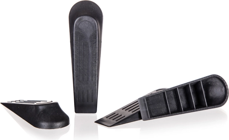 Türkeil Türstopper, Set 4 Stück, schwarz