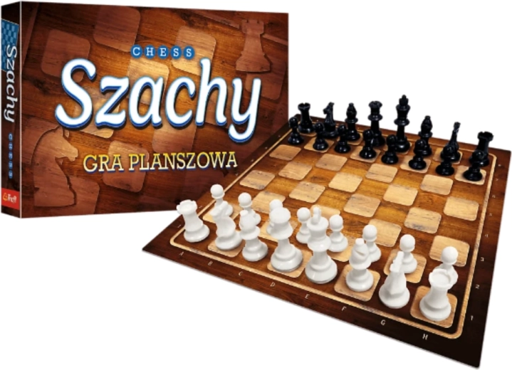 Klassisches Brettspiel – Kunststoff-Schach TREFL