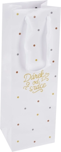 Papier-Geschenktasche „Geschenk von…“ 12 × 10 × 36 cm