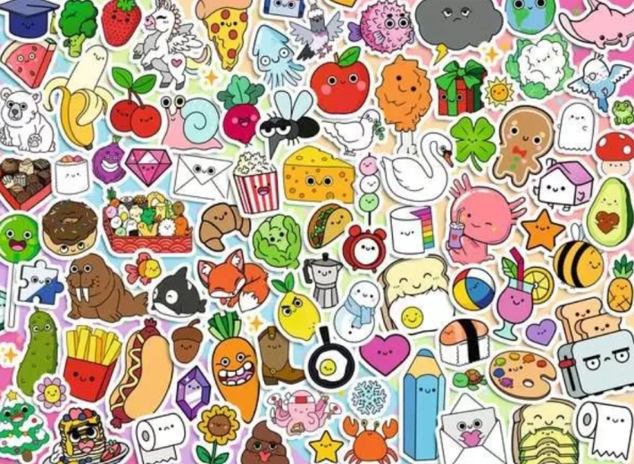 Ravensburger Puzzle Collage voller Chaos 500 Teile