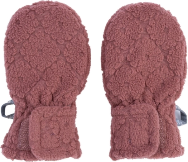 Lodger Kinder-Fäustlinge ohne Daumen Mittens Folklore Fleece Rosewood