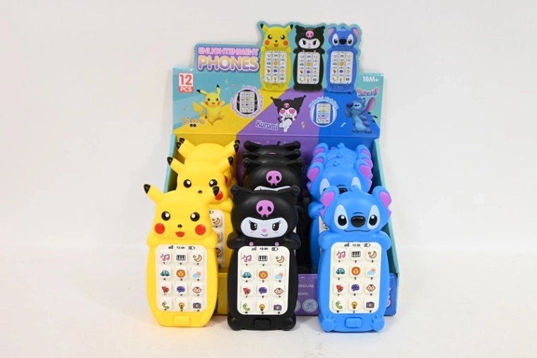 Interaktives Kinder-Tiertelefon mit Licht und Sound