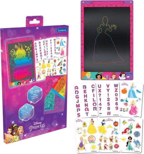 Zeichen-LCD-Tablet DISNEY Prinzessinnen von Lexibook