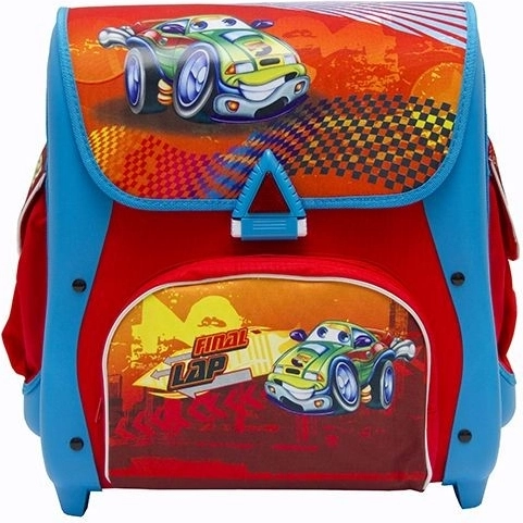 Schulranzen Cars 21 l rot-blau
