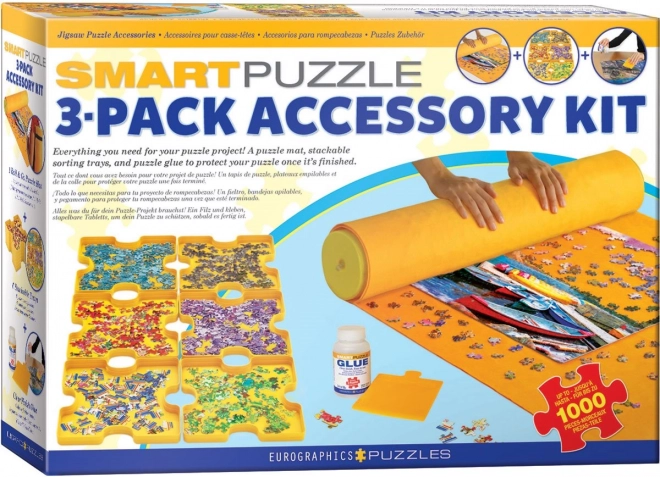 EUROGRAPHICS Zubehörsatz für Puzzle 3 in 1