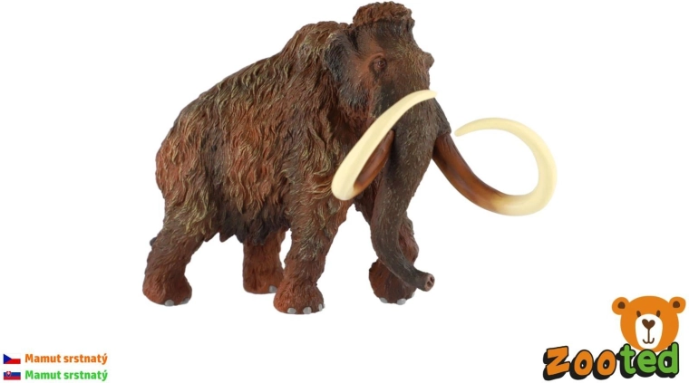 Wollhaarmammut – realistische Kunststofffigur 18 cm