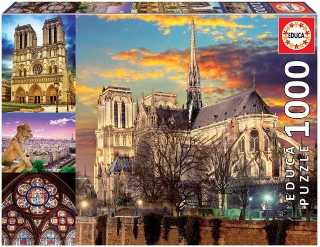 Puzzle Notre-Dame Collage 1000 Teile