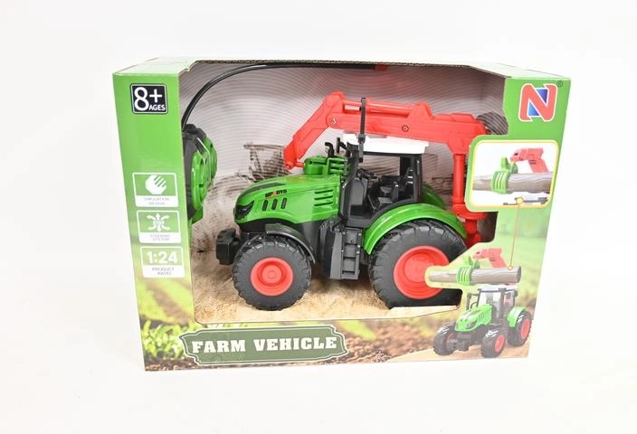 RC-Traktor mit Holzgreifer 1:24