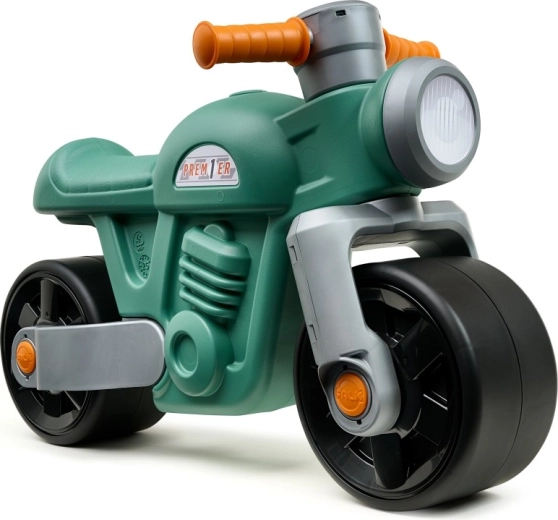 Falk Laufrad Motorrad Moto Premier Vintage grün