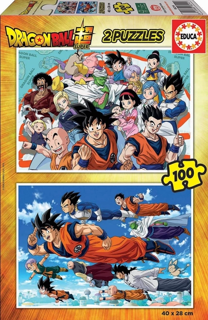 Educa Puzzle Dragon Ball Super 2x100 Teile