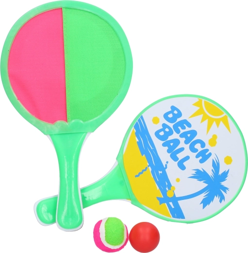Strand-Tennis-Set mit Klettverschluss WIKY