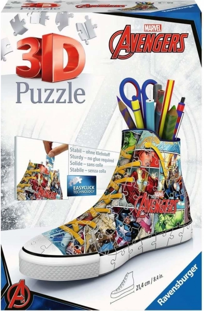 3D-Puzzle-Sneaker Avengers - 112 Teile