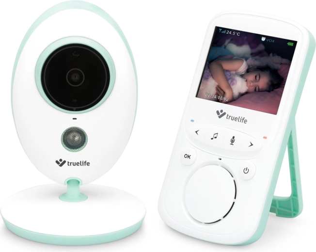 Video-Babyphone TRUELIFE NannyCam V24 Pro mit 2,4" LCD und Nachtsicht