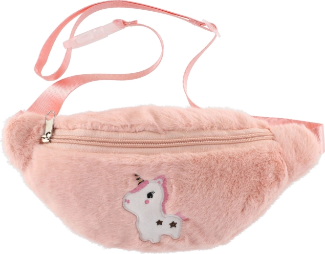 Plüsch Gürteltasche mit Einhorn für Kinder