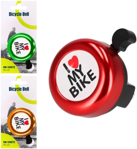 Metallene Fahrradklingel in 3 Farben – 1 Stück