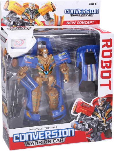 Robot Warrior mit Licht- und Soundeffekten, 21 cm – 1 Stück