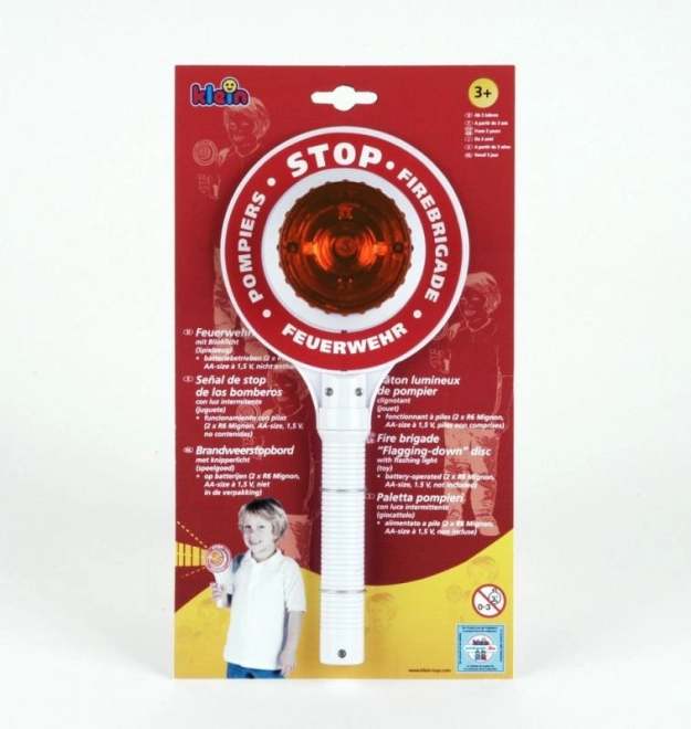 Feuerwehr-Zielscheibe mit Lichteffekten