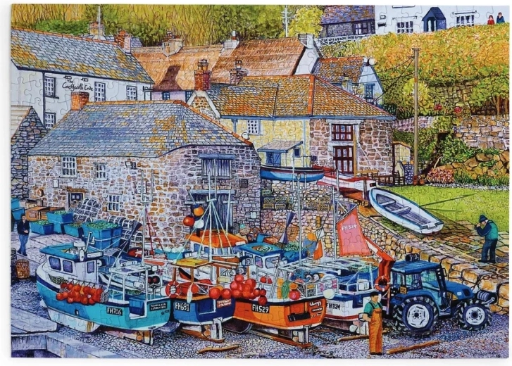 House of Puzzles Fischereihafen – Puzzle mit 500 großen Teilen