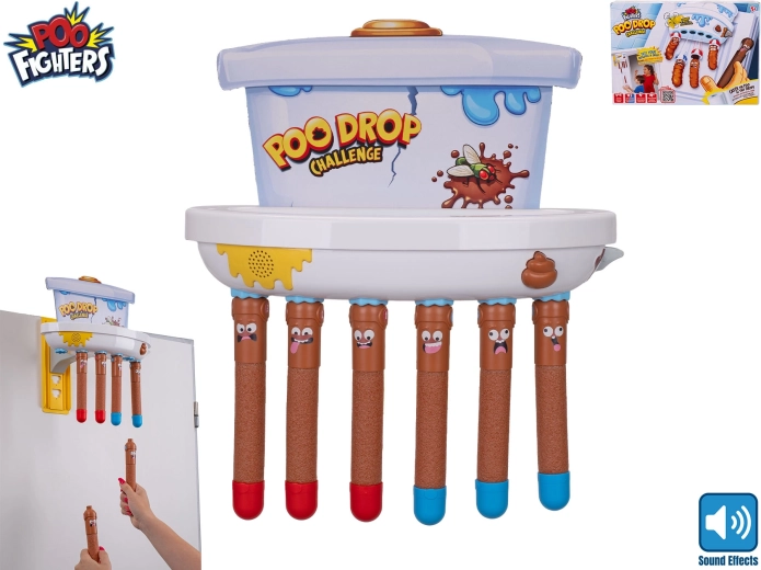 Spiel Poo Fighters – fange die fallende Kacke mit Sound