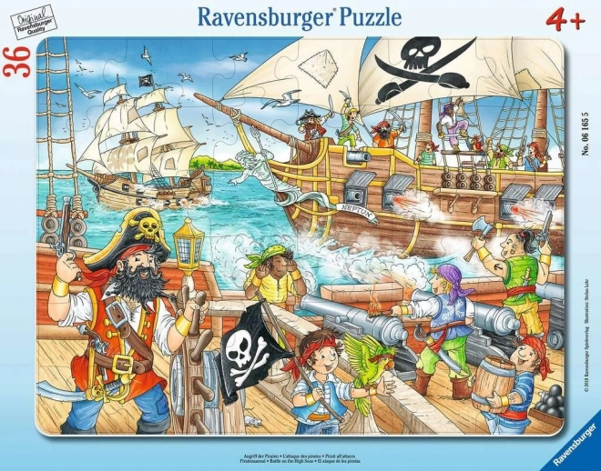 Ravensburger Puzzle Schlacht auf hoher See 36 Teile