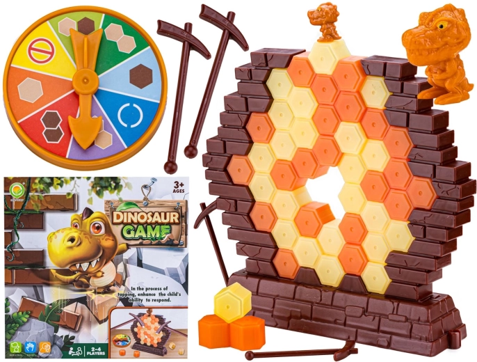 Geschicklichkeitsspiel Rette Dino – Dino-Turmfalle
