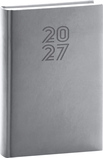 Notique Aprint Tageskalender 2027 blau 15 × 21 cm