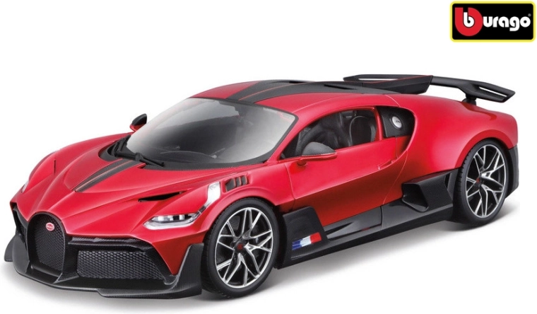Bugatti-Divo-Automodell im Maßstab 1:18, Metallic-Rot