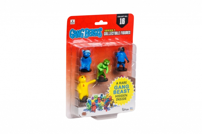 Gang Beasts Figuren Serie 1 Packung 5 Stk