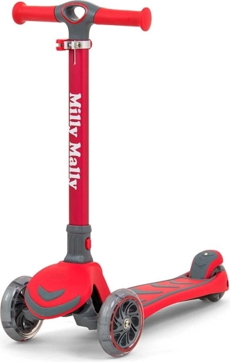 Kinderroller Milly Mally Boogie Scooter Rot