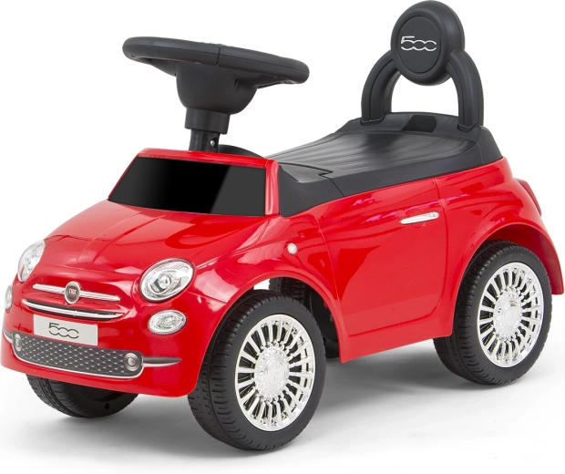 Kinder-Rutschfahrzeug Milly Mally Fiat 500 rot
