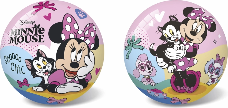 Gummiball MINNIE 23 cm (ungaufgepumpt)