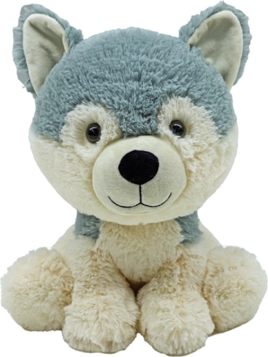 Plüsch-Husky 30 cm – umweltfreundlicher Kuschelfreund für Babys