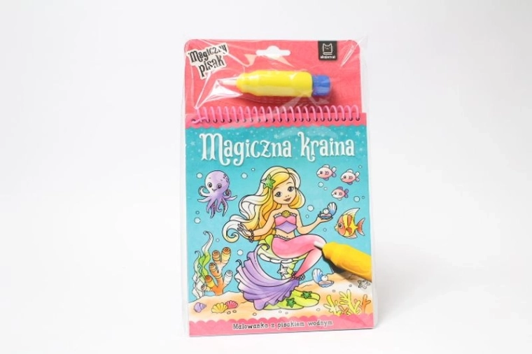 Wasser-Malbuch mit Wasserstift Magisches Reich