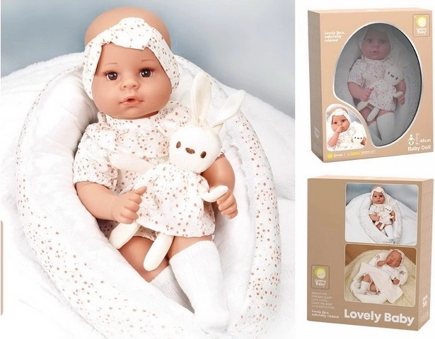 Babypuppe Bobas Madej 45 cm