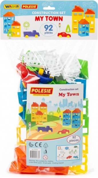 Baustein-Set Baue Deine Stadt 92 Teile