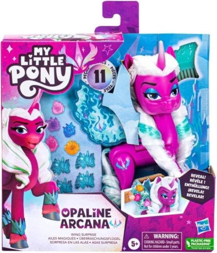 My Little Pony lila Pony-Figur mit Flügeln Opaline Arcana