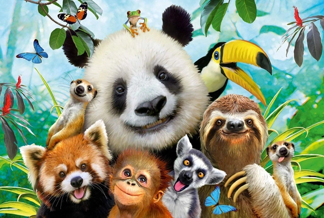 Puzzle Tierischer Spaß 200 Teile