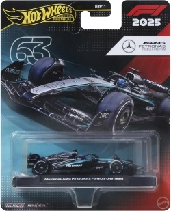 Hot Wheels Premium-Auto FORMEL 1 MERCEDES-BENZ George Russell #63 1:64