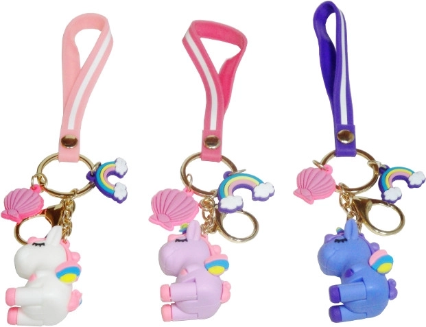 Gummianhänger mit Einhorn