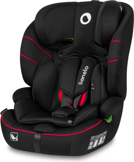 Autositz LIONELO Levi i-Size 76–150 cm – Sporty Black