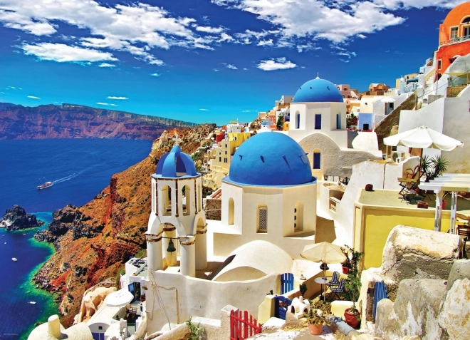 Puzzle Oia, Santorini, Griechenland 1000 Teile