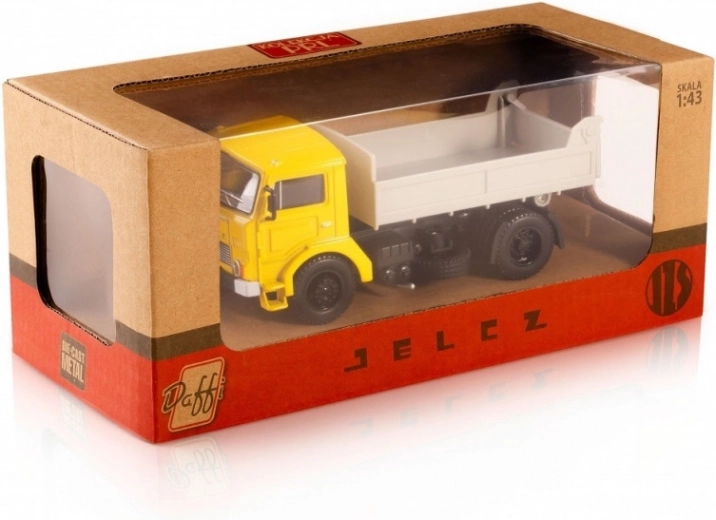 Modell des Lastwagens JELCZ 317 1:43 gelb