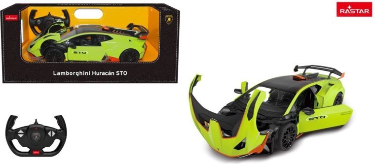 Rastar RC-Auto Lamborghini Huracan STO 1:14 grün – 1 Stück