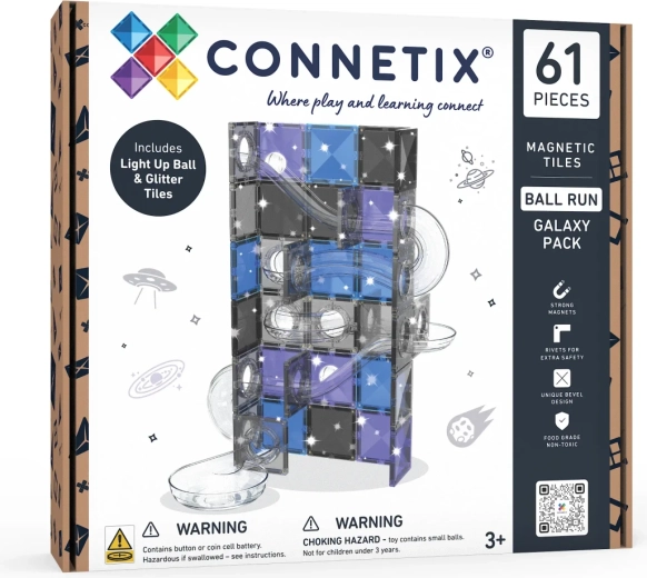 Connetix Kugelbahn Galaxy mit 61 Teilen