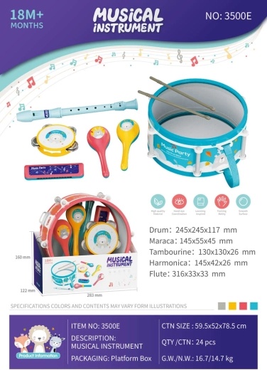 Kinder-Musikinstrumente-Set