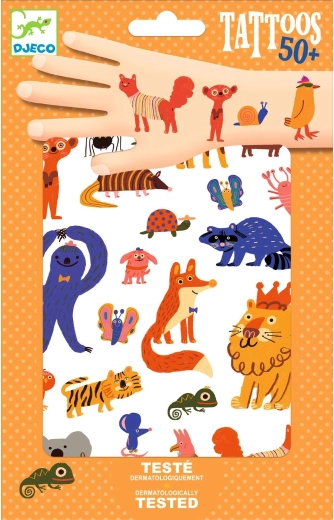 Djeco Tattoos bunte Tierchen