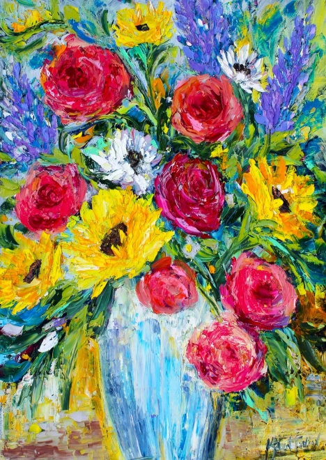 Genießen Sie Ewige Blumen 1000-teilige Puzzle